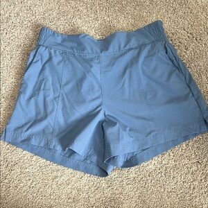 Apana Blue Athletic Shorts Lightweight Moisture-Wicking